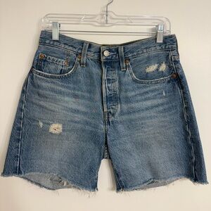 Levi’s 501 Mid Thigh Shorts 26 & 27